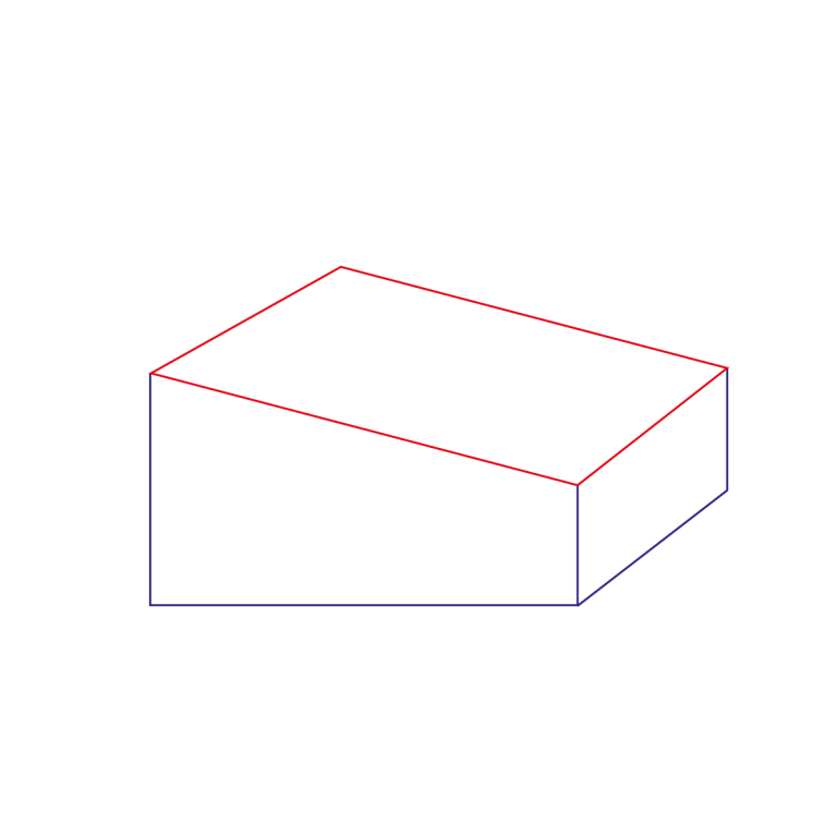 Piktogram spadków dachowych
